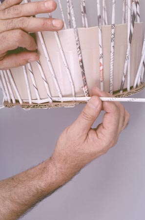 artesanato com jornal 2