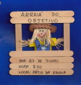 Convites para festa junina infantil