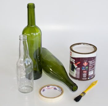 Garrafas Decoradas 2 Como reciclar garrafas de vidro