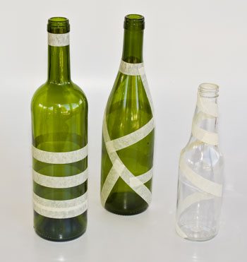 Garrafas Decoradas 3 Como reciclar garrafas de vidro