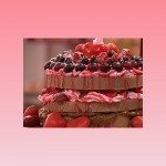 Sabonete bolo de morango