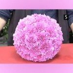 Móbile de flores artificiais passo a passo