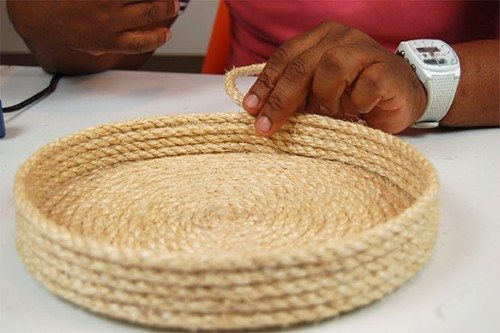 Cesta de sisal passo a passo Artesanato Passo a Passo! Artesanato Folclore Regiao Nordeste ~ Cesta de sisal passo a passo Artesanato Passo a Passo!