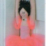 Como fazer bailarina de feltro passo a passo