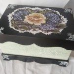 Decoupage com textura passo a passo
