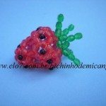 Frutas de miçangas passo a passo