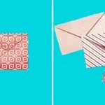 Como fazer um envelope em forma de coração passo a passo