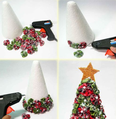 Passo a PassoÁrvore de Natal de Fuxico Artesanato Passo a Passo! Aparador Zaiken ~ Passo a PassoÁrvore de Natal de Fuxico Artesanato Passo a Passo!
