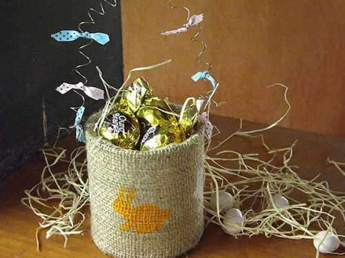 Lembrança de Páscoa de Lata e Juta Passo a Passo Artesanato Passo a Passo! Aparador Extensivel Kane ~ Lembrança de Páscoa de Lata e Juta Passo a Passo Artesanato Passo a Passo!