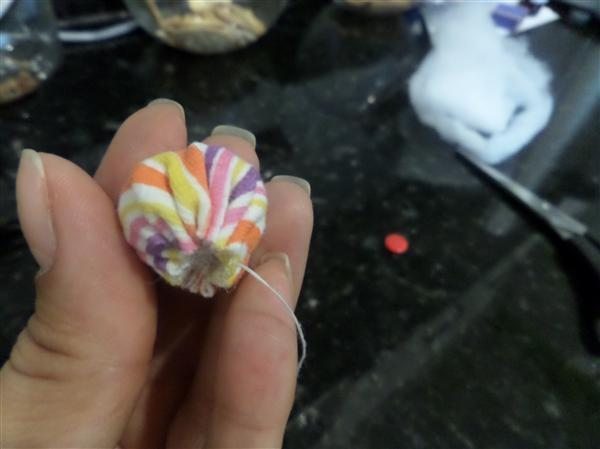 flor de tecido tutorial