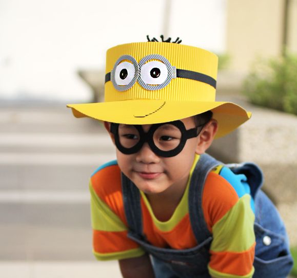 Faça este chapéu dos Minions e aumente a diversão de seus filhos (Foto: craftpassion.com) 