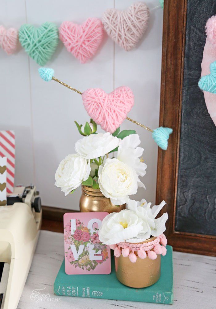 Coração Decorativo para Dia dos Namorados Passo a Passo (Foto: fynesdesigns.com)