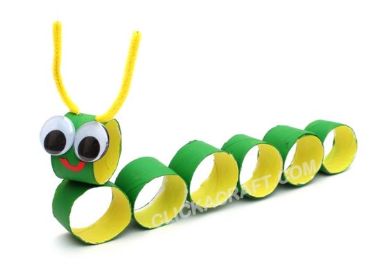Artesanatos com Rolo de Papel Higiênico
