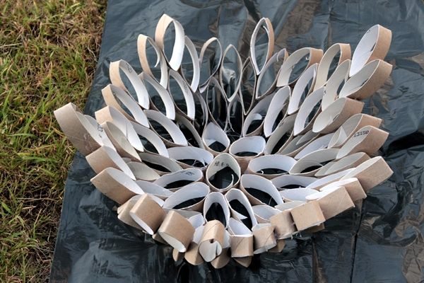 Artesanatos com Rolo de Papel Higiênico