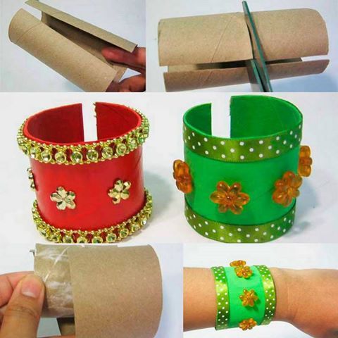 Artesanatos com Rolo de Papel Higiênico