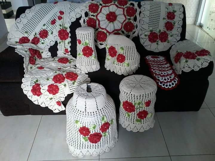 decorar cozinha jogos: Jogos de cozinha de crochê , para a sua cozinha ficar ainda mais decorar cozinha jogos: Jogos de cozinha de crochê , para a sua cozinha ficar ainda mais