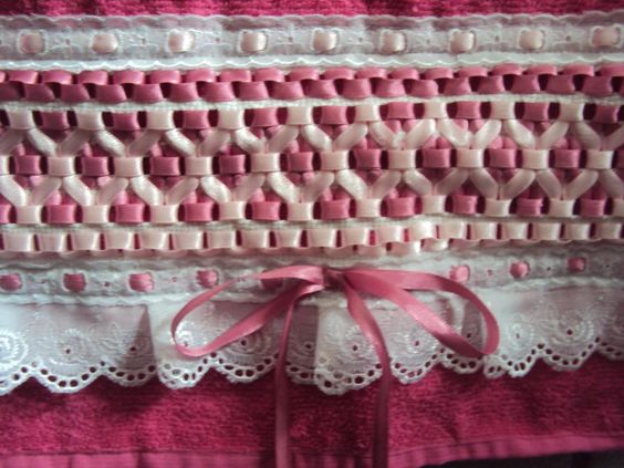 Artesanato Bordado com Fita de Cetim Artesanato Passo a Passo! Aparador Para Sala Pequena ~ Artesanato Bordado com Fita de Cetim Artesanato Passo a Passo!