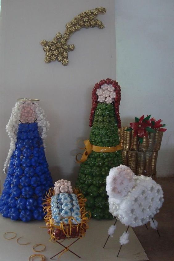 Artesanato de Natal com Garrafa Pet Artesanato Passo a Passo! Artesanato Da Região Norte ~ Artesanato de Natal com Garrafa Pet Artesanato Passo a Passo!