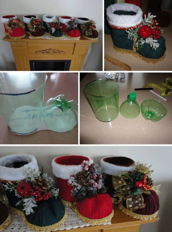 Artesanato de Natal com Garrafa Pet Artesanato Passo a Passo! Armario Para Compressor Odontologico ~ Artesanato de Natal com Garrafa Pet Artesanato Passo a Passo!