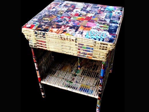 46 Ideias de Artesanato com Jornal e Revista Artesanato Passo a Passo! Adesivo De Parede Flamingo ~ 46 Ideias de Artesanato com Jornal e Revista Artesanato Passo a Passo!