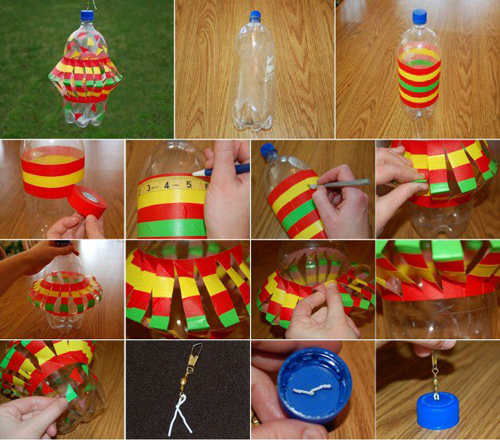 Artesanato Fácil de Fazer com Garrafa Pet Artesanato Adesivo Para Parede Xadrez ~ Artesanato Fácil de Fazer com Garrafa Pet Artesanato