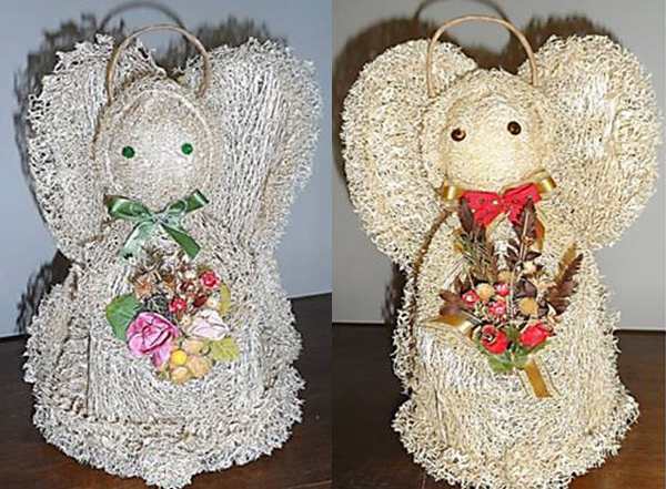 21 Artesanatos Feitos com Bucha Vegetal Artesanato Passo a Passo! Adesivo De Parede Do Homem Aranha ~ 21 Artesanatos Feitos com Bucha Vegetal Artesanato Passo a Passo!