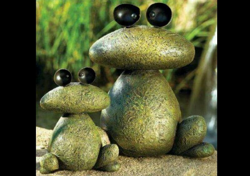 Dicas de Artesanato com Pedrinhas de Jardim Dicas de Artesanato com Pedrinhas de Jardim