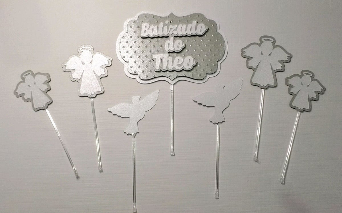 Featured image of post Topper De Bolo Batizado Para Imprimir Gratis Easter themed cake toppers just copy and have it printed on confeiteira renata contributed to the album
