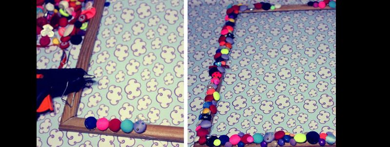 Dicas de Artesanato com Moldura de Espelho Dicas de Artesanato com Moldura de Espelho