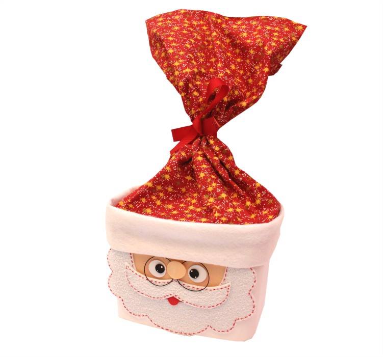 porta trecos em eva papai noel porta trecos em eva papai noel