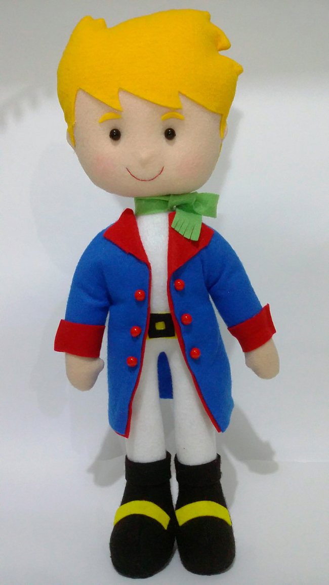 Pequeno príncipe de Feltro sozinho Pequeno príncipe de Feltro sozinho