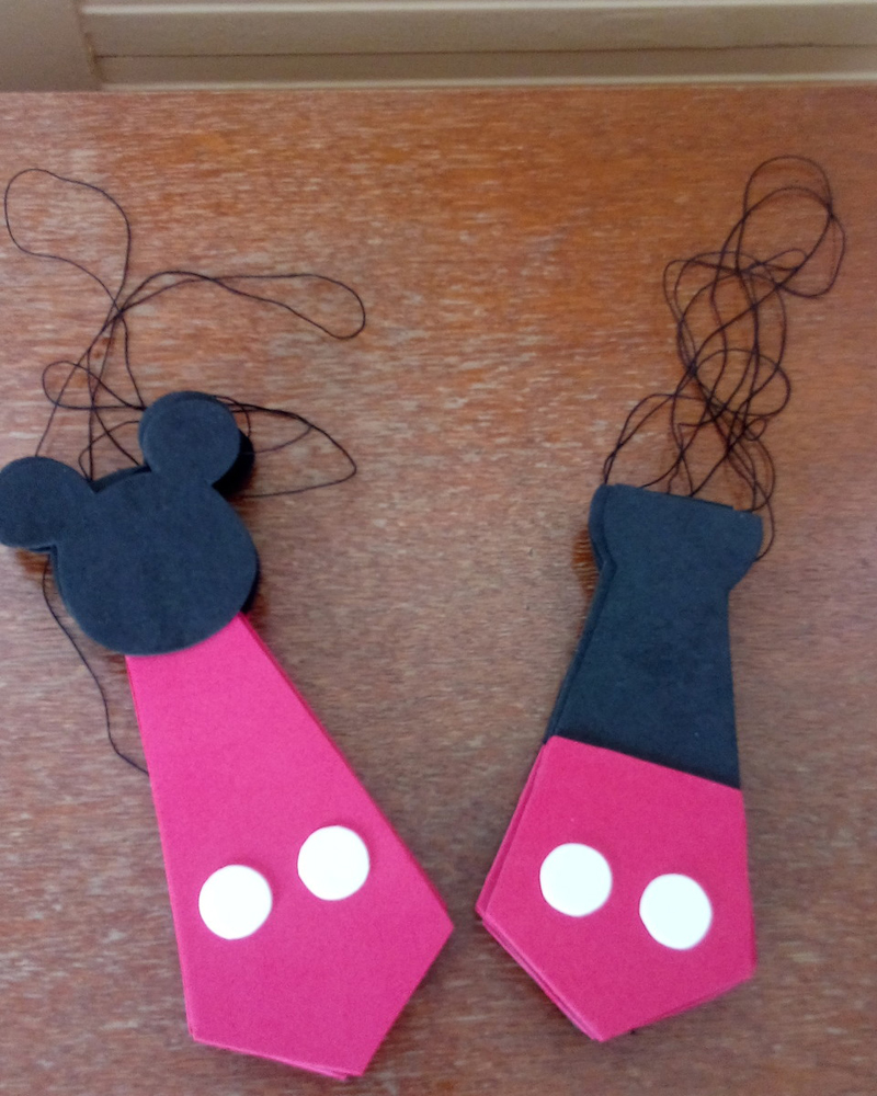 gravata em EVA mickey gravata em EVA mickey