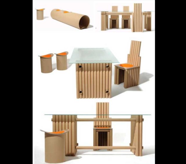 mesa com papelão jantar mesa com papelão jantar