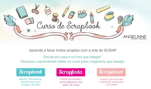 curso de scrapbook digital