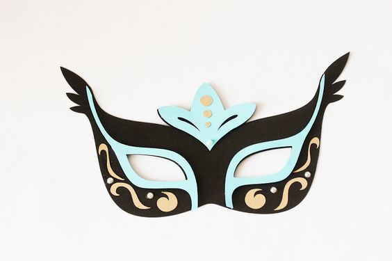 máscaras de carnaval femininas