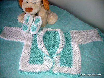 casaquinho de croche