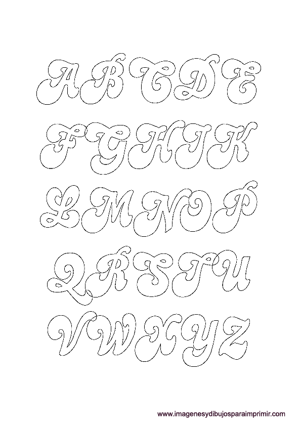 Moldes de letras em EVA para imprimir e recortar - Artesanato Passo a Passo!