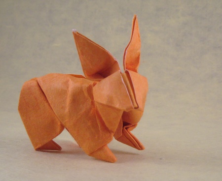 origami coelho coelho de papel