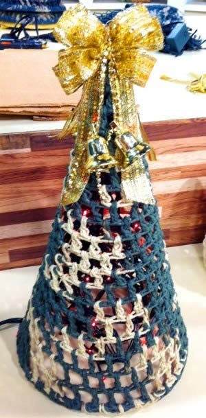 Árvore de natal de crochê passo a passo - Artesanato Passo a Passo! Árvore de natal de crochê passo a passo - Artesanato Passo a Passo!