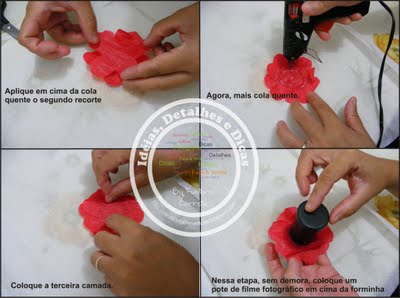 Como fazer forminhas para doces de papel crepom - Artesanato Passo a Passo!