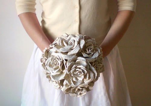 Como fazer um buquê de flores de papel (Foto:Divulgação).