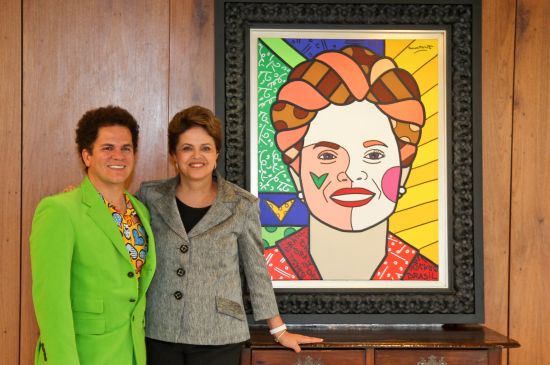 A sua estampa inspirada nas obras de Romero Britto pode decorar qualquer objeto (Foto: Divulgação)