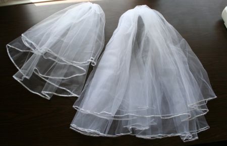 Este lindo véu de noiva é fácil de ser feito e você irá ficar linda em seu grande dia (Foto: Divulgação)