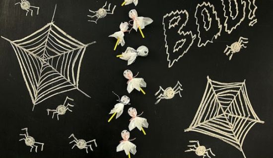 Estes pirulitos decorados para Halloween irão fazer o maior sucesso em sua festa (Foto: Divulgação) 