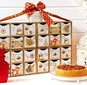 Calendário de Natal Passo a Passo - Artesanato Passo a Passo! Calendário de Natal Passo a Passo - Artesanato Passo a Passo!