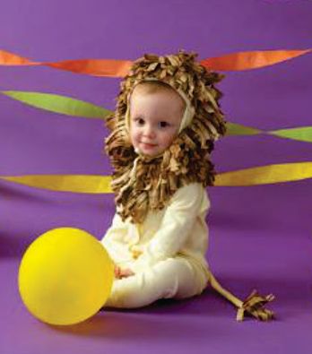 Esta fantasia de carnaval para bebê é muito fácil de ser feita e bem barata (Foto: Divulgação)