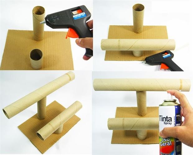 como fazer porta pulseira (Custom)