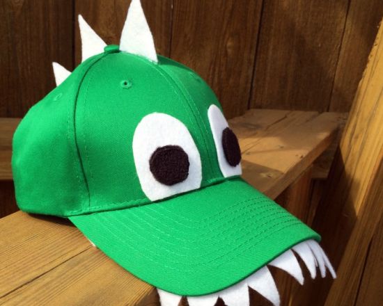 Boné de Dinossauro Passo a Passo