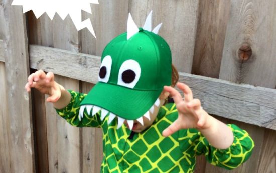 Boné de Dinossauro Passo a Passo