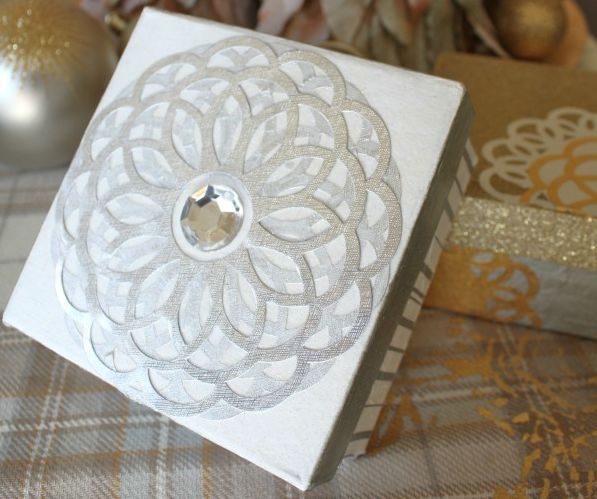 Caixa de Papel Mach u00ea Decorada Passo a Passo Aparador De Pelos Nariz E Orelha ~ Caixa de Papel Mach u00ea Decorada Passo a Passo